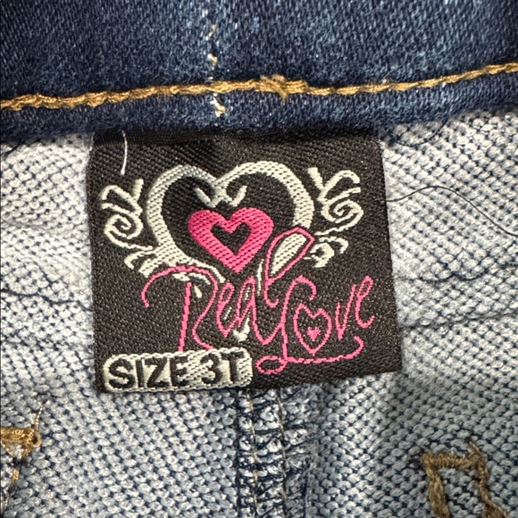 Cat & Jack Light Blue Denim Jeans - Picture 3 of 5